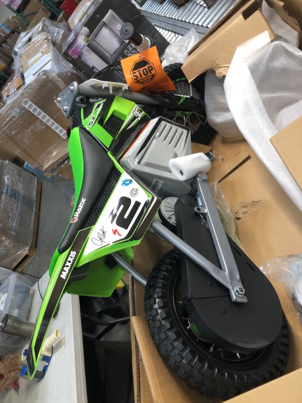 Photo 2 of Razor - SX350 Dirt Rocket McGrath 12" Electric Bike - Green