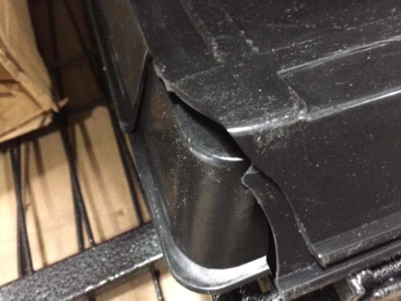 Photo 1 of **CORNER DAMAGE TO CATCH TRAYS**
43" Stackable Heavy Duty Cage w/Feeding Doors and Divider or Additional Tray
