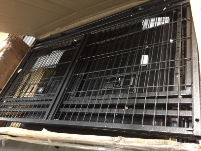 Photo 2 of **CORNER DAMAGE TO CATCH TRAYS**
43" Stackable Heavy Duty Cage w/Feeding Doors and Divider or Additional Tray
