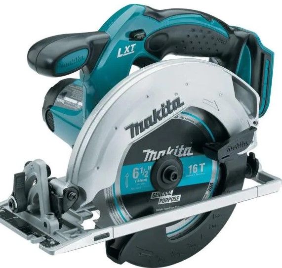 Photo 1 of 
Makita
18-Volt LXT Lithium-Ion Cordless 6-1/2 in. Lightweight Circular Saw and General Purpose Blade (Tool-Only)
