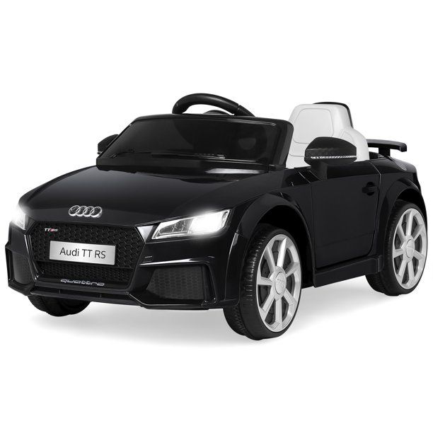 Photo 1 of **POWERS UP BUT WHEELS DO NOT TURN WHEN ON, MAY BE A RESULT OF LOW BATTERY**CAR IS BLUE
Best Choice Products 6V Kids Licensed Audi TT RS Ride On Car w/ Parent Control, 2 Speeds, Suspension, AUX Input - Black
