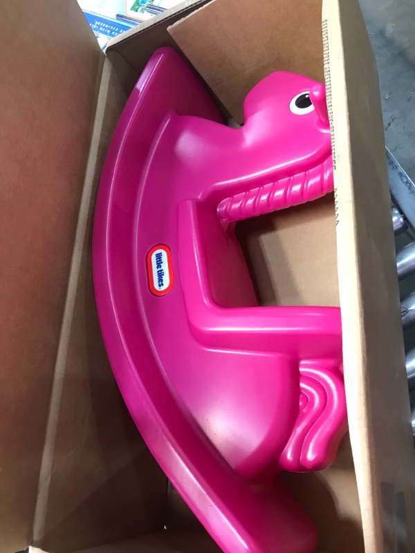 Photo 2 of Little Tikes Rocking Horse Magenta
