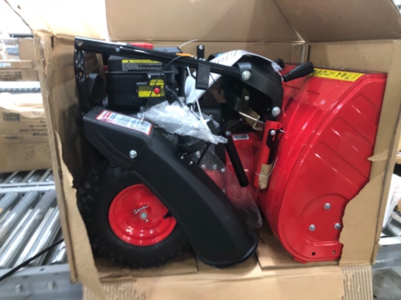 Photo 5 of 24 in. 212cc 2-Stage Electric Start Gas Snow Blower
