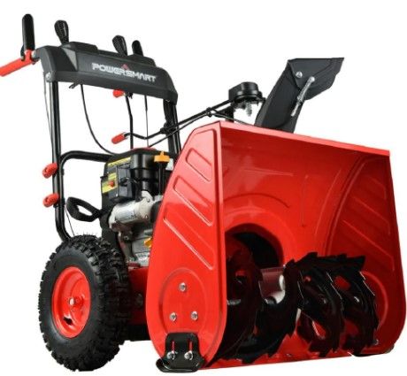 Photo 1 of 24 in. 212cc 2-Stage Electric Start Gas Snow Blower
