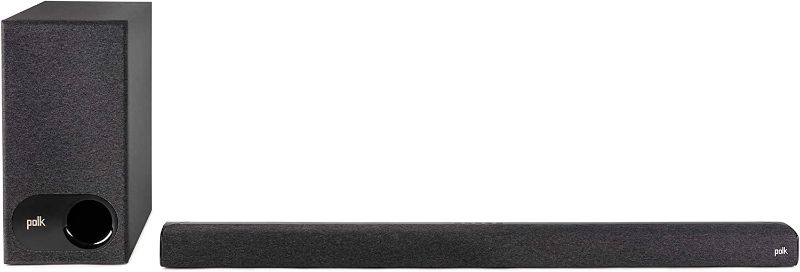 Photo 1 of **DID NOT CONNECT TO BLUE TOOTH**
Polk Audio Signa S3 Ultra-Slim TV Sound Bar and Wireless Subwoofer with Built-in Chromecast | Compatible with 8K, 4K & HD TVs | Wi-Fi, Bluetooth | Works with Google Assistant
