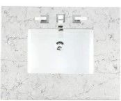 Photo 1 of 30 in. Silestone Quartz Single Basin Vanity Top in Jasmine Pearl
