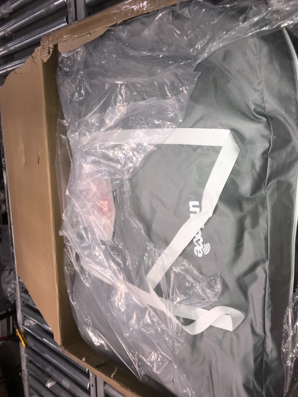 Photo 1 of *Loose hardware, may be incomplete*
 Grey Hugme Plus Bedside Sleeper Bassinet Includes Mattress and Travel Bag
