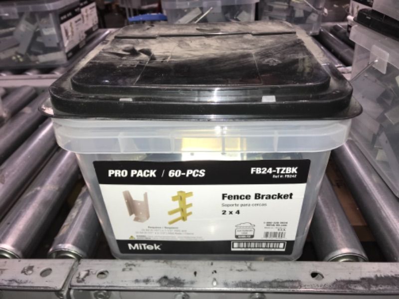 Photo 1 of 2 x 4 G185 20-Gauge Fence Bracket (60-Pack)
