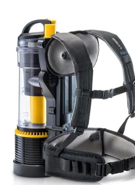 Photo 1 of *Dirty from previous use*
2.0 Commercial Bagless Backpack Vacuum with Power Nozzle Kit
