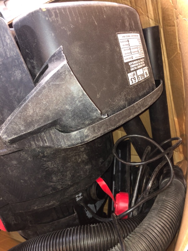 Photo 1 of *Tested and functioned*
Shop-Vac 16-Gallon Portable Wet/Dry Shop Vacuum 5801611