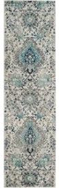 Photo 1 of *PHOTO USED FOR REFERENCE*
Light Blue Grey Runner Carpet Rug 20ft 
