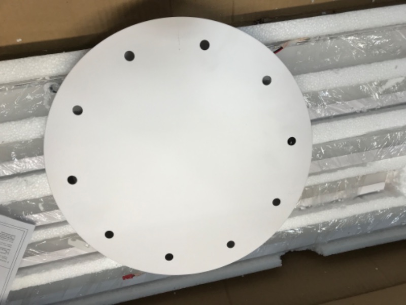 Photo 2 of **INCOMPLETE*** Ganeed Flush Mount Ceiling Light,58W Contemporary LED Ceiling Light,6500K Cool White Creative Acrylic Panel Chandeliers Ceiling Lamp Fixture for Bedroom Living Room Kitchen Foyer Study Office
