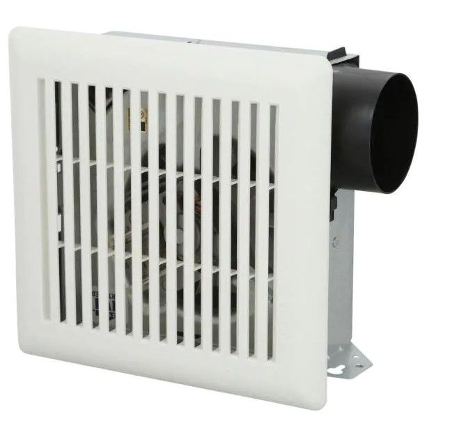 Photo 1 of 50 CFM Ceiling/Wall Mount Bathroom Exhaust Fan
