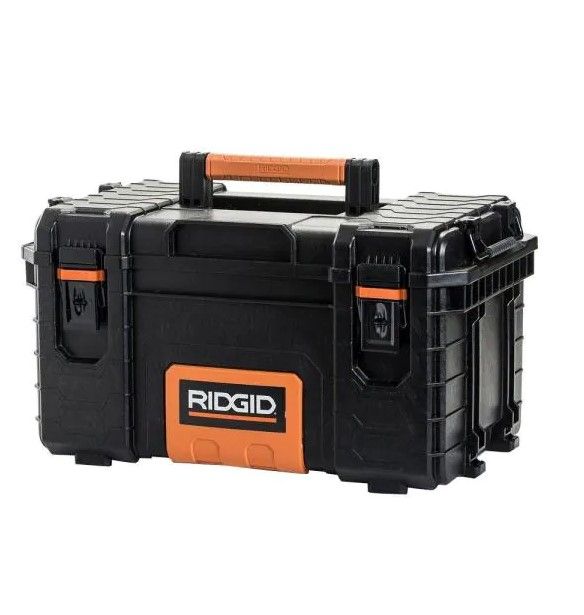 Photo 1 of 22 in. Pro Tool Box, Black
