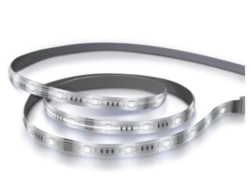 Photo 1 of 16 ft. Plug-In Integrated LED White Strip Light Cuttable and Linkable Onesync with Color Change CCT Selectable
