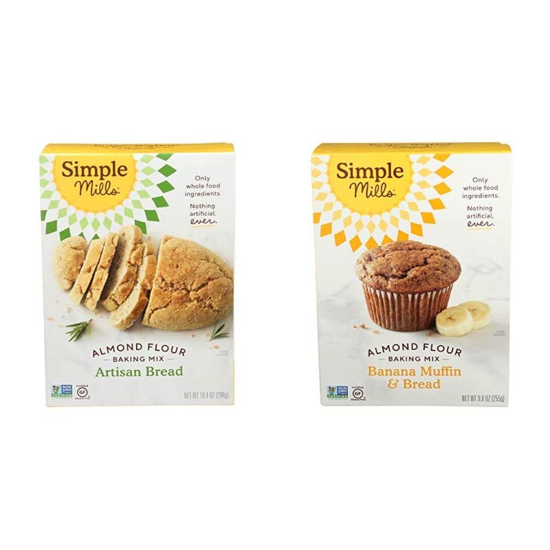 Photo 1 of 6 boxes of Simple Mills Almond Flour Baking Mix, Gluten Free Artisan Bread Mix & Almond Flour Baking Mix, Gluten Free Banana Bread Mix, Muffin Pan Ready, Made with whole foods, (3 boxes Gluten Free Artisan Bread Mix, 3 boxes Almond Flour Baking Mix)
Best 