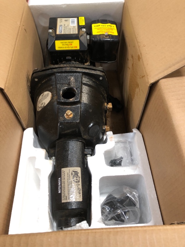 Photo 4 of 1 HP Convertible Jet Pump
