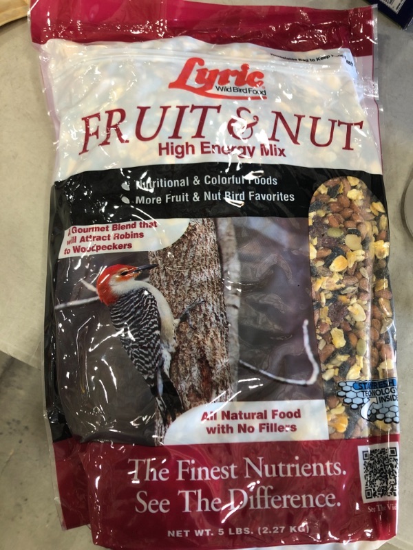 Photo 2 of 09 01 2021 Lyric 2647413 Fruit & Nut High Energy Wild Bird Food, 5 lb
