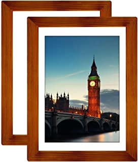 Photo 1 of (DETACHED FRAME CORNERS)
Rustic 11x17 Picture Frame Display Picture 9x15 and 8x10 with Mat or 11x17 Without Mat, Pack of 2