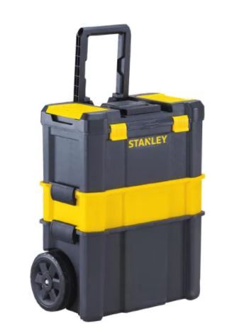 Photo 1 of (MISSING LOWER CONTAINERS; MISSING LATCH)
Stanley Essential 19 in. 3-in-1 Detachable Mobile Work Box