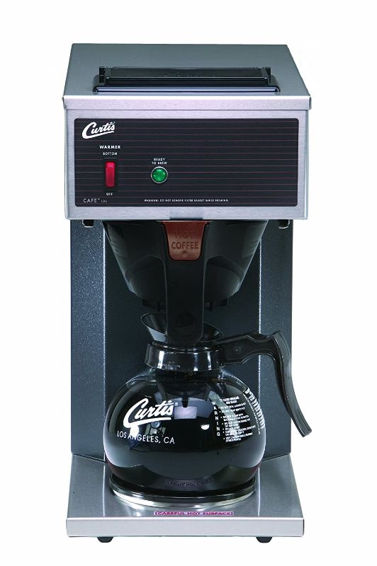 Photo 1 of ** Parts Only **Wilbur Curtis Commercial Pourover Coffee Brewer 64 Oz Coffee Brewer, 1 Station, 1 Lower Warmer - Coffee Maker with Fast-Brewing System - CAFE1DB10A000 (Each)
