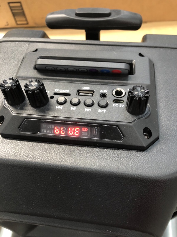 Photo 1 of **PARTS ONLY/PLAYS BUT CUTS OFF**Megabass LED Jobsite Speaker