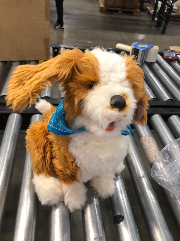 Photo 1 of JOY FOR ALL - Freckled Pup - Brown and White Soft-Touch Coat - Realistic and Lifelike Interactive Companion Pets
