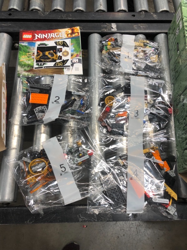 Photo 2 of LEGO NINJAGO Legacy Boulder Blaster 71736 Airplane Toy Featuring Collectible Figurines, New 2021 (449 Pieces)
