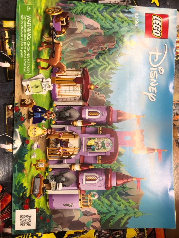 Photo 2 of LEGO Disney Belle and The Beast’s Castle 43196 Building Kit; an Iconic Castle Construction Toy for Creative Fun; New 2021 (505 Pieces)

//USED//
