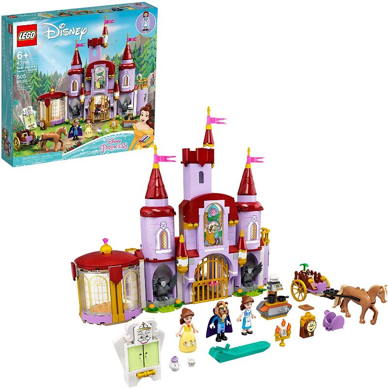 Photo 1 of LEGO Disney Belle and The Beast’s Castle 43196 Building Kit; an Iconic Castle Construction Toy for Creative Fun; New 2021 (505 Pieces)

//USED//
