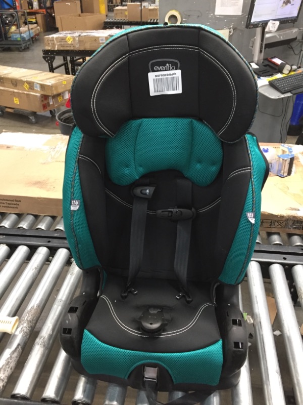 Photo 1 of Evenflo Chase Harnessed Booster, Jubilee , 18x18.5x29.5 Inch (Pack of 1)

//Missing cupholders