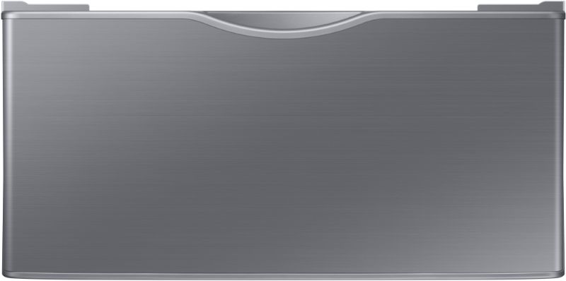 Photo 1 of 27 Inch Pedestal for Smart Front Load Washer and Dryer: Platinum
