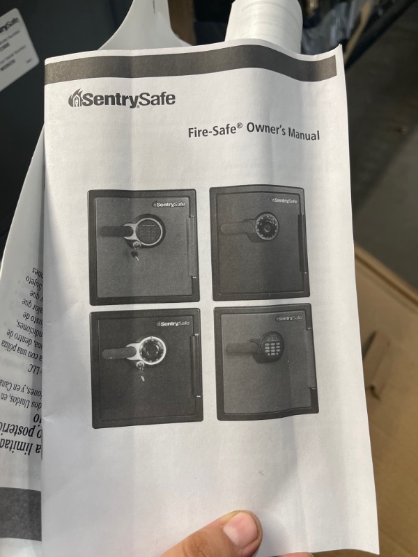 Photo 4 of Sentry Fire-Safe Electronic Lock Business Safes, Grey