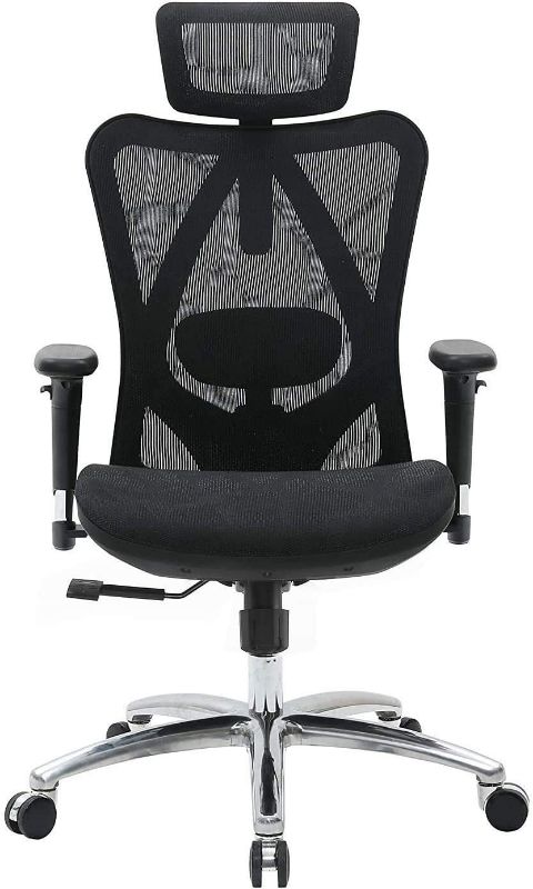 Photo 1 of SIHOO Ergonomic Adjustable Office Chair with 3D Arm Rests and Lumbar Support