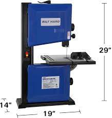 Photo 1 of BILT HARD 2.5-Amp 9-Inch Bandsaw, Benchtop Bandsaw for Woodworking with Blade and Miter Gauge - CSA Listed
