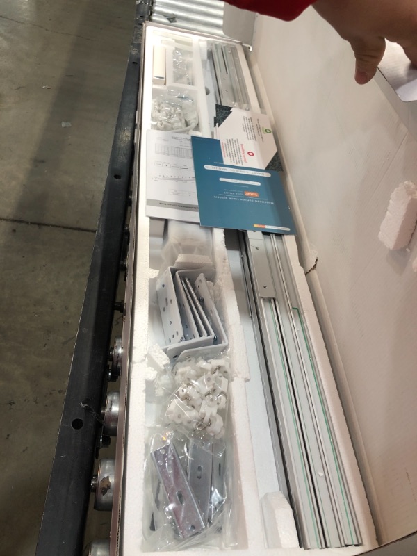 Photo 1 of Quoya Smart Curtains System, Electric Curtain Track with Automated Rail Motorized and Adjustable Tracks/Rod/Pole (up to 3 metres / 118 inches) Quoya WiFi Motor compatible with Alexa
