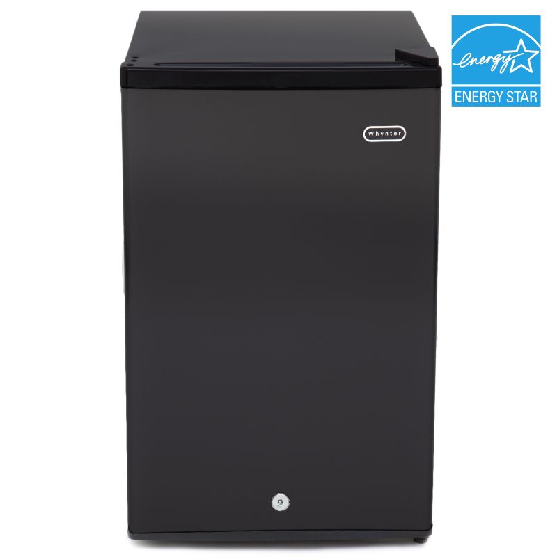 Photo 1 of CUF-301BK 21" Energy Star Freestanding Upright Freezer with Lock 3 Cu. Ft. Capacity Manual Defrost and 1 Wire Shelf in
