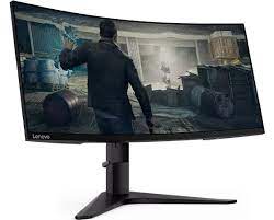 Photo 1 of Lenovo G34w-10 34" Curved LED Monitor, Black (66A1GCCBUS)
