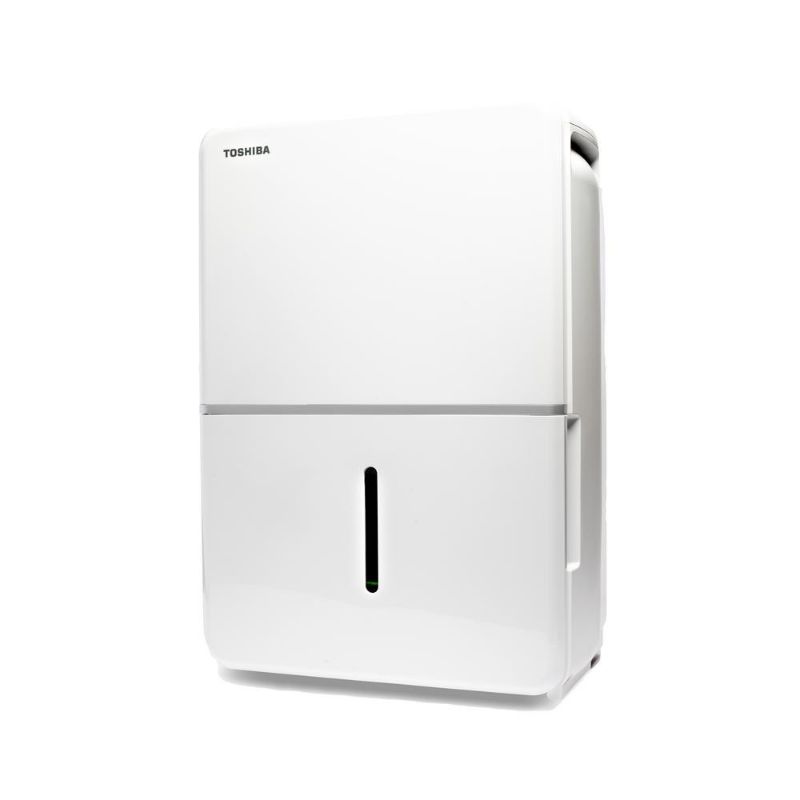 Photo 1 of Toshiba 50-Pint 115-Volt ENERGY STAR MOST EFFICIENT Dehumidifier with Continuous Operation Function Covers up to 4,500 Sq. Ft., Whites
