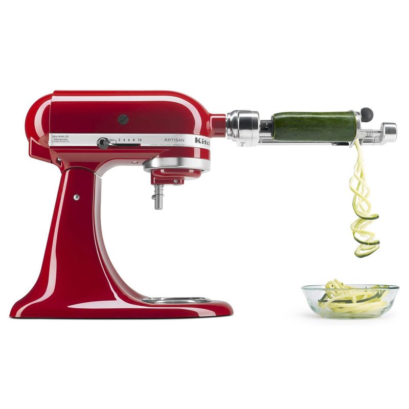 Photo 1 of KitchenAid Spiralizer Attachment with Peel, Core and Slice - KSM1APC

