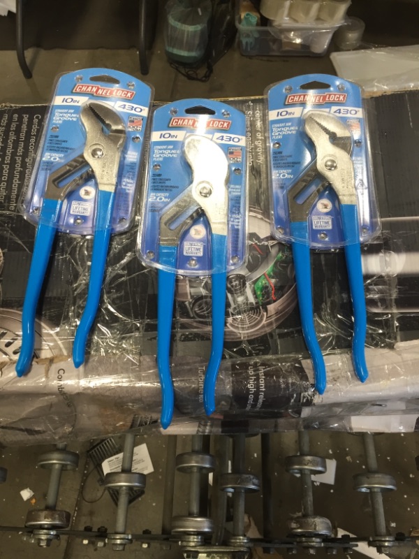 Photo 1 of 3 pack-Channellock
10 in. Tongue and Groove Plier