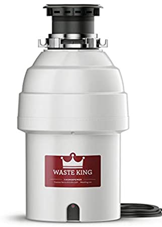 Photo 1 of ***PARTS ONLY*** Waste King Legend Series 1 HP Continuous Feed Garbage Disposal with Power Cord - (L-8000)
