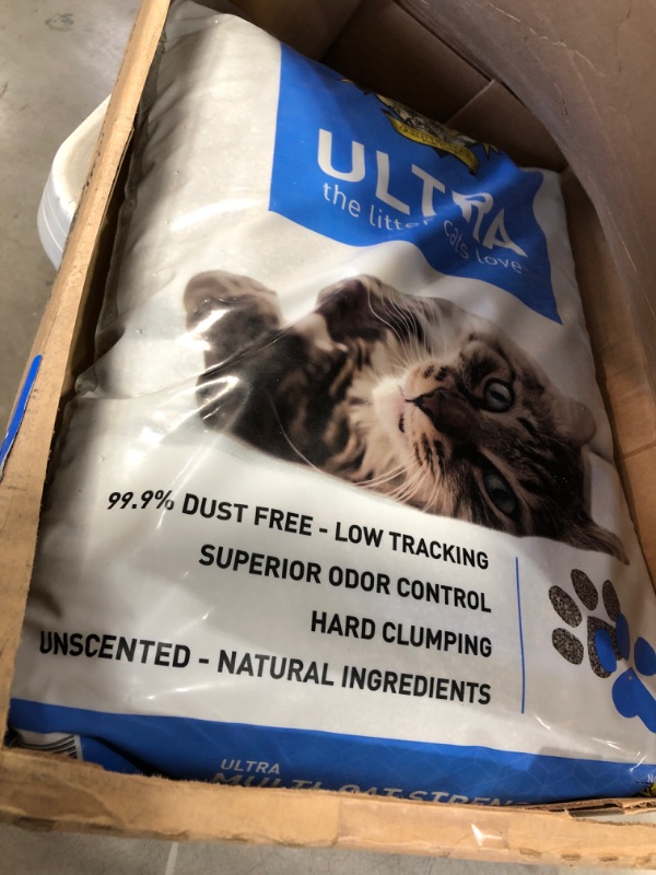 Photo 2 of Dr. Elsey's Precious Cat Ultra Unscented Clumping Clay Cat Litter, 40-lb bag