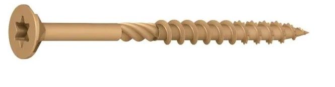 Photo 1 of 2-PACK**
#8 x 1-1/4 in Star Drive Flat Head Wood Screw (10 lbs.-2Pack)
