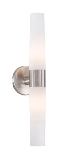Photo 1 of 
George Kovacs
Saber 2-Light Brushed Stainless Steel Wall Sconce