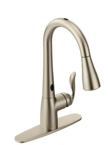 Photo 1 of 
MOEN Arbor Single-Handle Pull-Down Sprayer Touchless Kitchen Faucet with MotionSense in Spot Resist Stainless