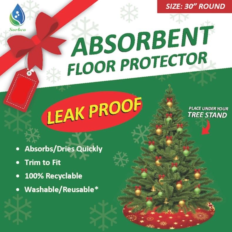 Photo 1 of 10 PACK OF CHRISTMAS TREE ABSORBER AND FLOOR PROTECTOR 