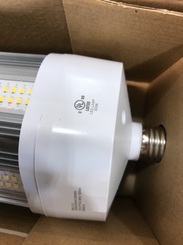 Photo 2 of 1000-Watt Equivalent Corn Cob High Lumen Daylight (5000K) HID Utility LED Light Bulb