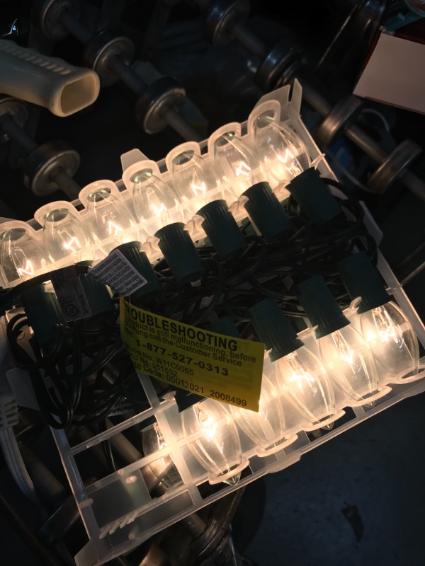 Photo 1 of 25 C9 Lights 24 Ft Lighted Length Clear
