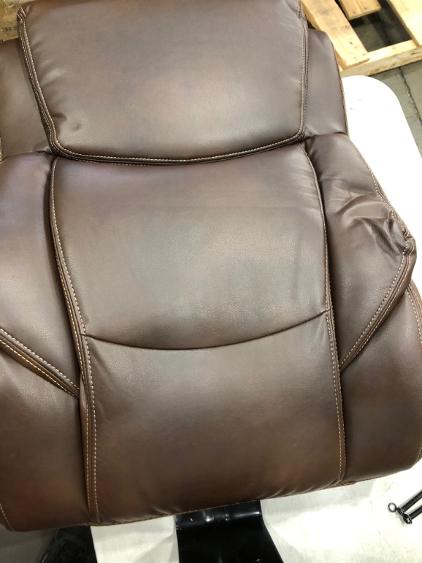 Photo 2 of *READ BELOW*La-Z-Boy Delano Big and Tall Executive Office Chair - Chestnut
